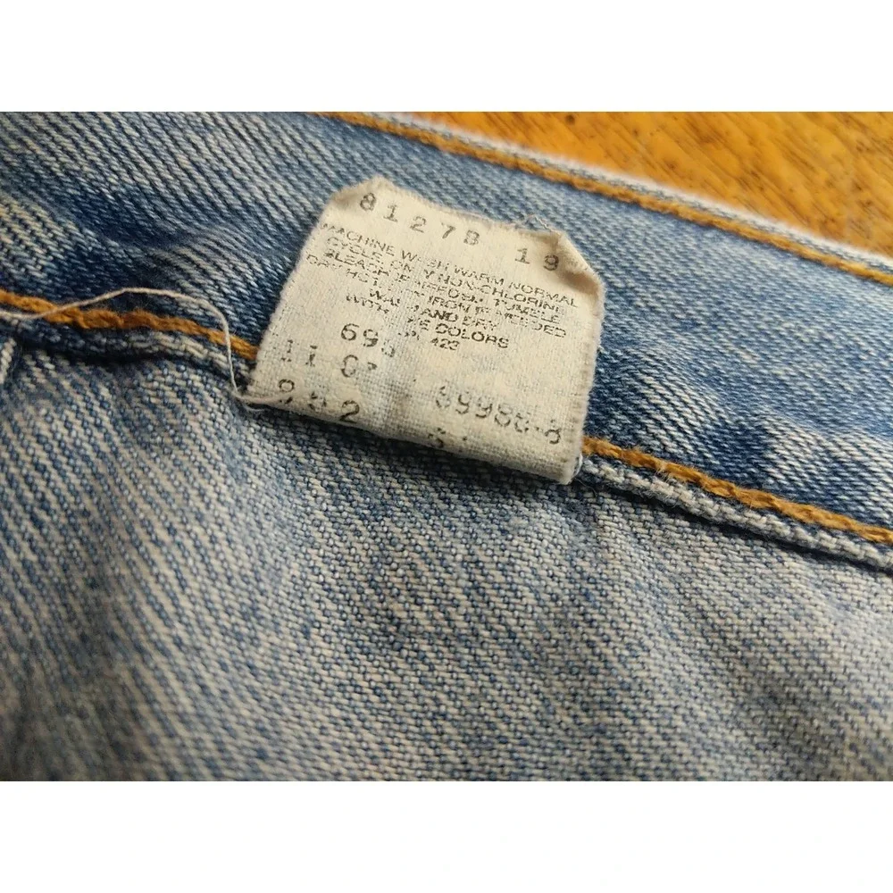 Levi's Levi 505 Vintage 90's 1996 USA Jeans Mens 42X29 Straight Leg Regular Fit